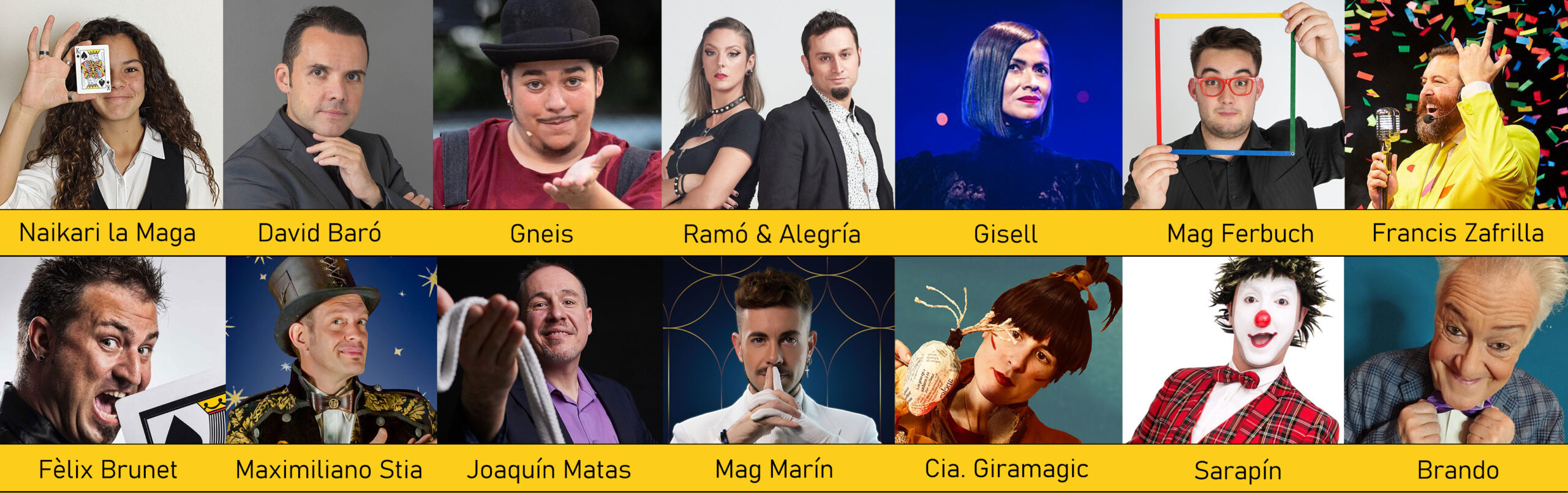 Artistes_Vila_Màgica_2025 Artistes 2025